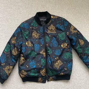 Kenzo boy printed bomber jacket 8A